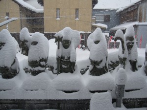 雪の七福神